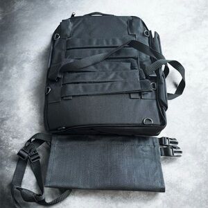 T-Bags TB-700C Large motorcycle sissy bar bag/backpack and fork bag NWT